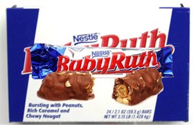 Baby Ruth Candy Bar 24ct