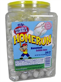 Baseball  Bubble Gum 240ct  Double Bubble