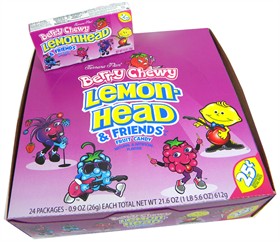 Berry Chewy Lemon Head & Friends 24ct Berry Flavored