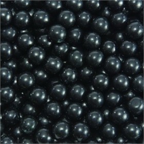 Black Mini Chocolate Balls 2 1/2lb Bag Sixlets