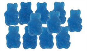 Blue Raspberry Gummy Bears 5lb