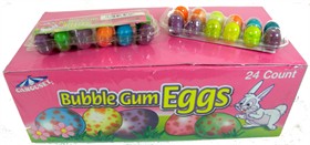 Easter Bubble Gum Egg Crates 24ct