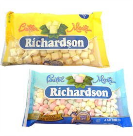 Butter Mints; Jelly Mints; Pastel Mints  12oz Bags