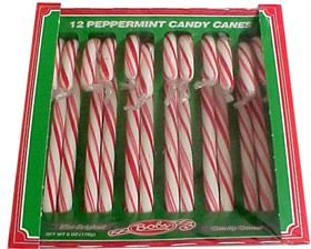 Candy Canes 12ct - 1/2oz Original Bob's Candy Canes