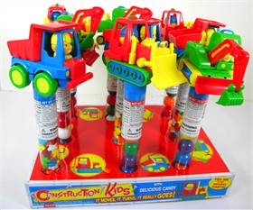 Candy Filled Construction Toys 9ct