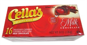 Cella Chocolate Covered Cherries 8oz Liquid Center Milk