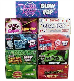 Charms Blow Pop Lollipops - Choose Flavor - 48 Count
