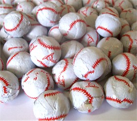 Chocolate Baseballs 2lb Made In The USA