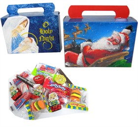 Personal Size Childrens Christmas Candy Treat