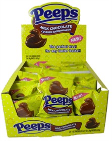 Milk Chocolate Covered Peeps 24ct
