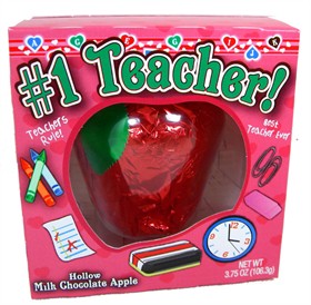 Hollow Chocolate Apple 3.75oz 