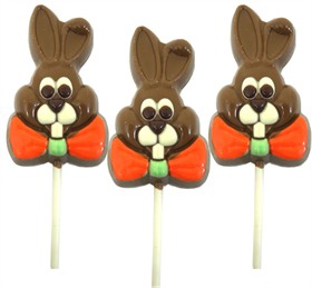 Chocolate Bunny Lollipop 3oz