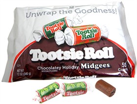 Tootsie Midgee's Christmas Wrap 50 Count