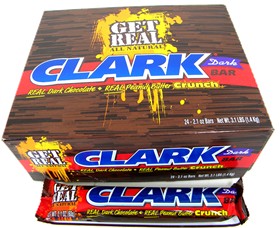 Clark Bars DARK Chocolate All Natural 24ct