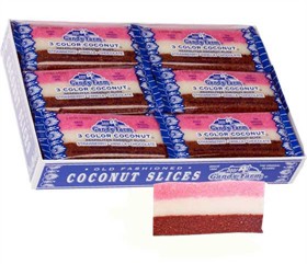 Coconut Slices Candy Bar 24ct Original