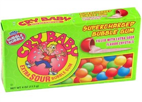 Cry Baby Gum 4oz Theater Box