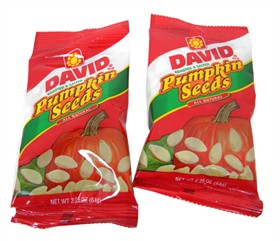 David's Pumpkin Seeds 12 Bags