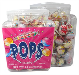 Smarties Pops  Lollipops 120ct