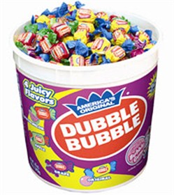 Dubble Bubble Bubble Gum 300ct  Assort