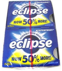 Eclipse Sugarless Gum 8ct - Winter Frost