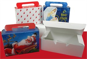 Holiday Empty Candy Boxes & Paper Bags