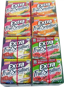 Extra Sugar Free Gum Fruit Sensations Gum 10ct