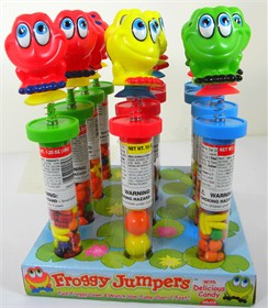 Froggy Jumpers Novelty Candy 12ct