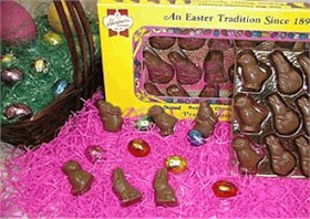 Gardners Peanut Butter Meltaway Easter Novelties 8oz