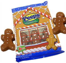 Gingerbread Men Peeps 6 Count