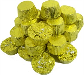 Peanut Butter Cups 24oz ( Gold Foil Wrapped)