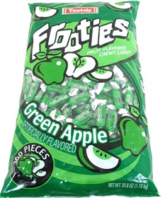 Green Apple Tootsie Frooties 360ct