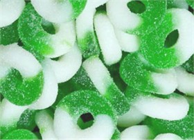 Gummy Apple Rings 4lbs 