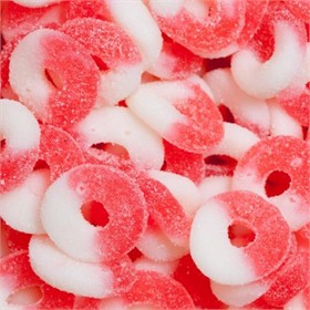 Gummy Melon Rings 4lb 