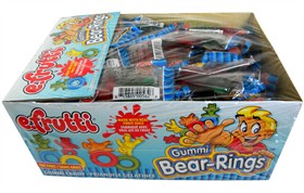 Gummi Bear Rings 80 Count