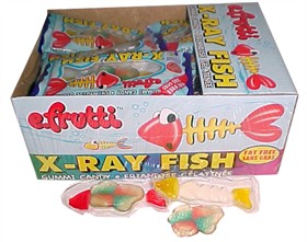 Gummi X-RAY Fish  36ct