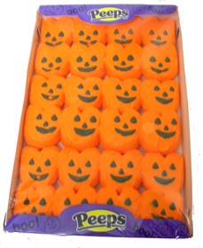 Halloween Marshmallow Peeps - Pumpkins