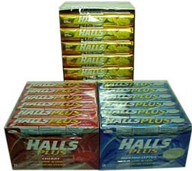 Halls Plus Sticks  15ct