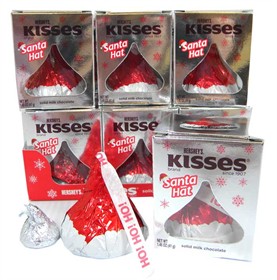 Hershey's  Kiss Santa Hat  18 Count