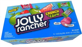 Jolly Rancher Crunch n  Chew Candy 18ct
