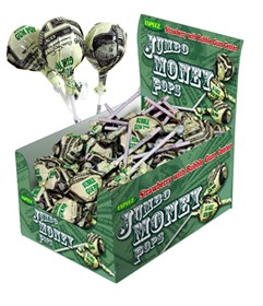 Jumbo Money Lollipops 96ct