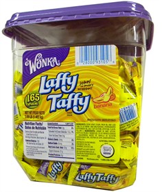 Laffy Taffy Chews 145ct - Banana