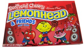 Lemon Head & Red Head Chewy Candy 5.5oz