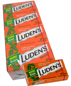 Ludens Cough Drops 20ct - Menthol