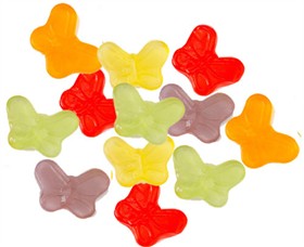 Mini Gummy Butterflies 5lb