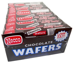 Necco Wafers  Chocolate 24ct