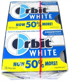 Orbit White Gum - Peppermint