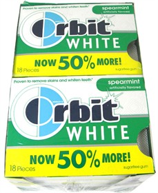 Orbit White Gum - Spearmint
