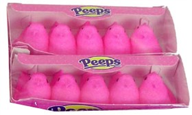 Marshmallow Peeps 10ct - Pink