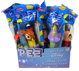 PEZ Candy With Dispenser 12ct - Disney Pixar