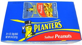 Planters Salted Peanuts 24ct